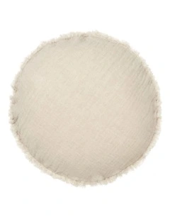 Maya Round Cushion 45cm in Natural