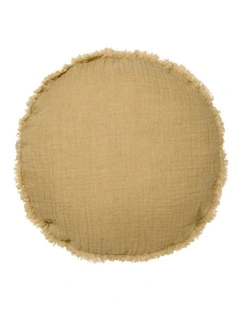 Maya Round Cushion 45cm in Dijon