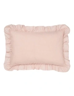 Nimes Ruffle Cushion 40x60cm in Rose