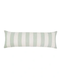 Vintage Stripe Cushion (30x90cm) in Jade