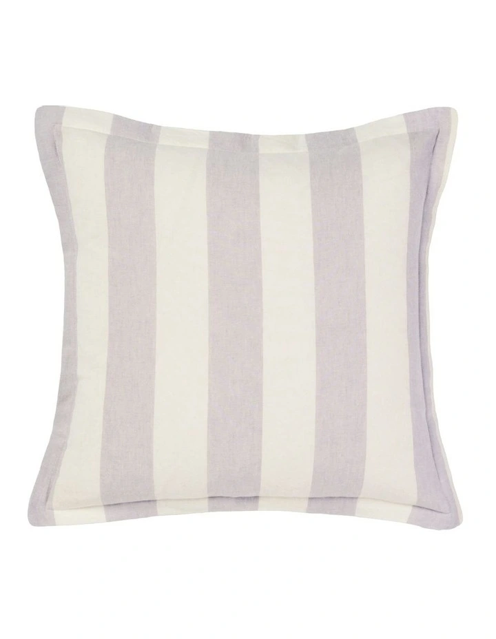 Vintage Stripe Cushion 48x48cm in Lavender image 1