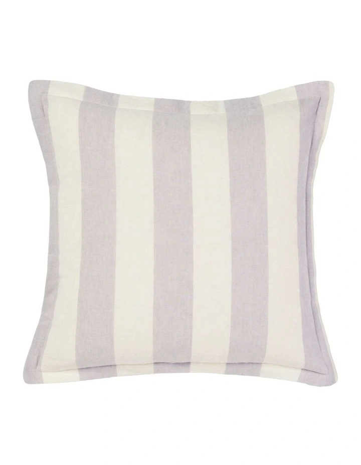 Vintage Stripe Cushion 48x48cm in Lavender image 1