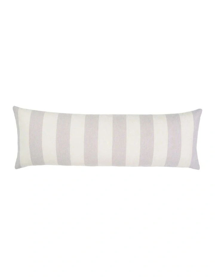 Vintage Stripe Cushion 30x90cm in Lavender image 1