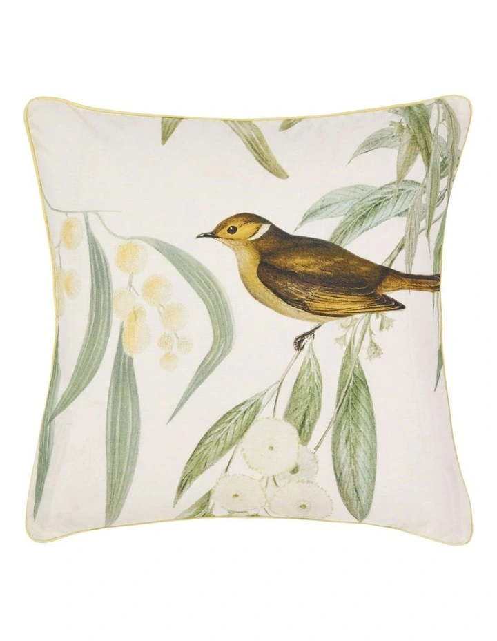 Linen House Eppalock Cushion 48x48cm in Seafoam image 1