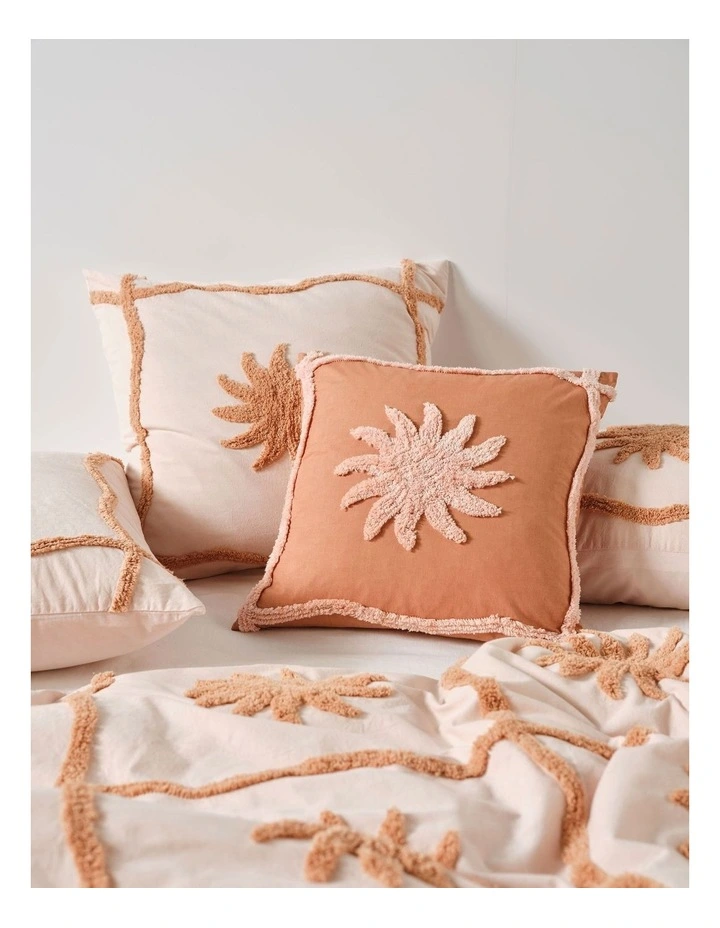 Tangier Cushion 48x48cm in Clay image 2