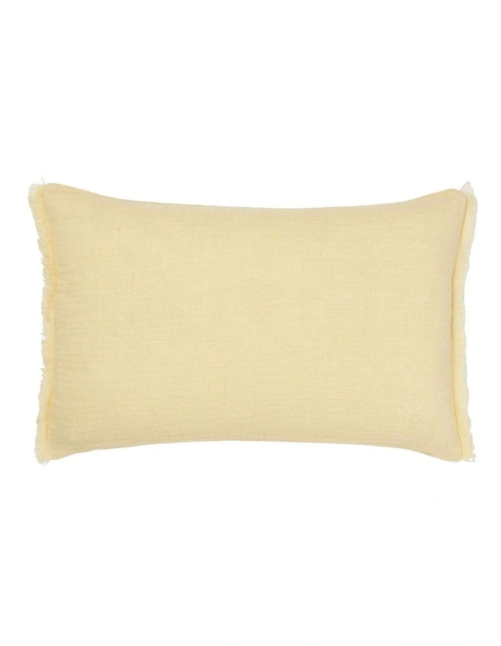 Maya Cushion 40x60cm in Butter image 1