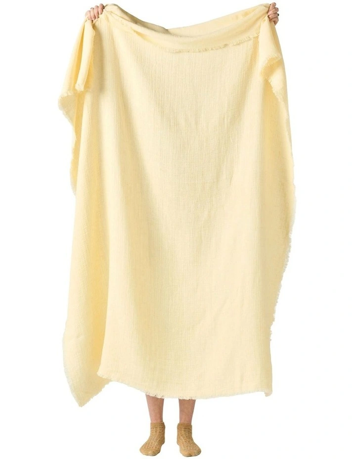 Maya Throw in Butter image 2