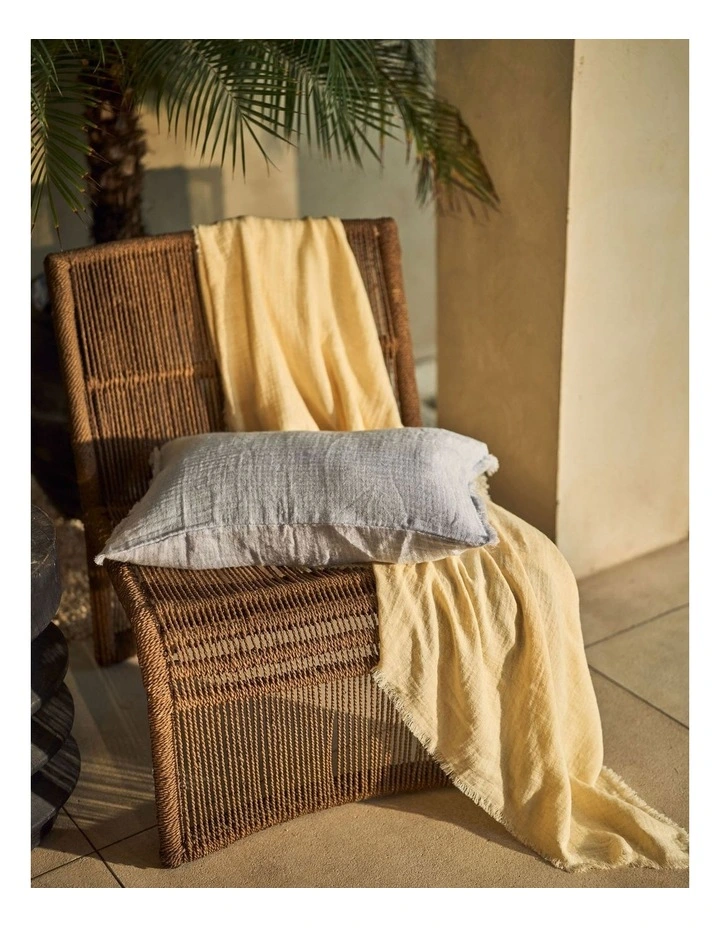 Maya Throw in Butter image 3