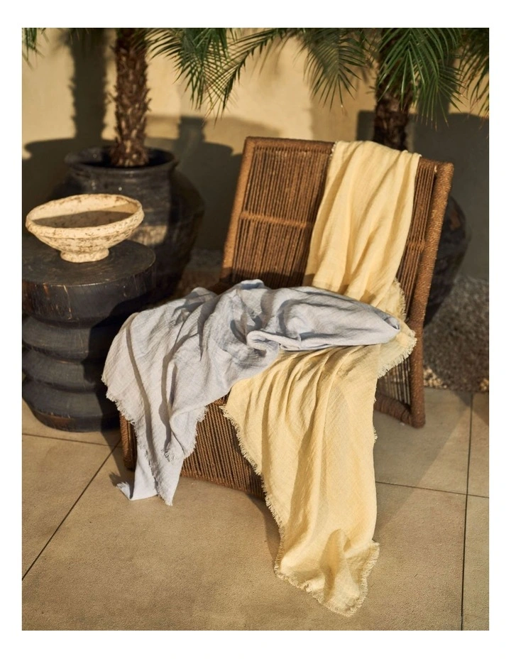 Maya Throw in Butter image 4