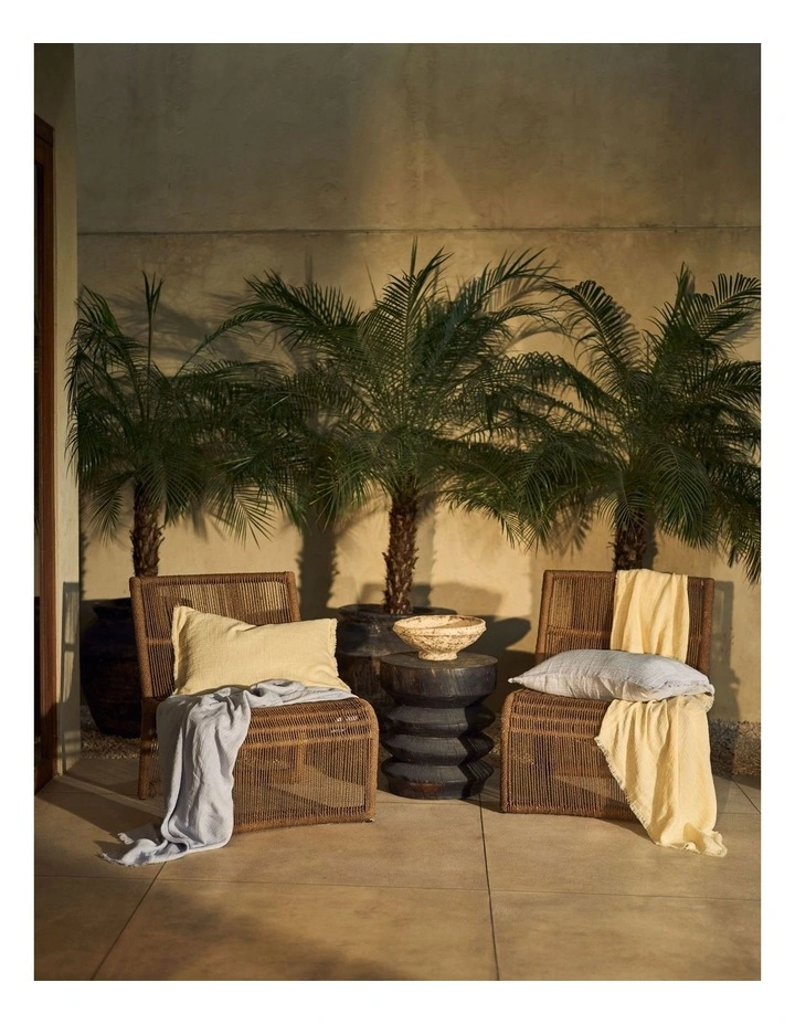 Maya Throw in Hydrangea image 4