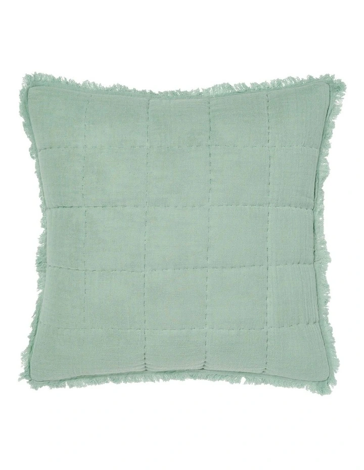 Bellbrae Cushion 48x48cm in Jade image 1