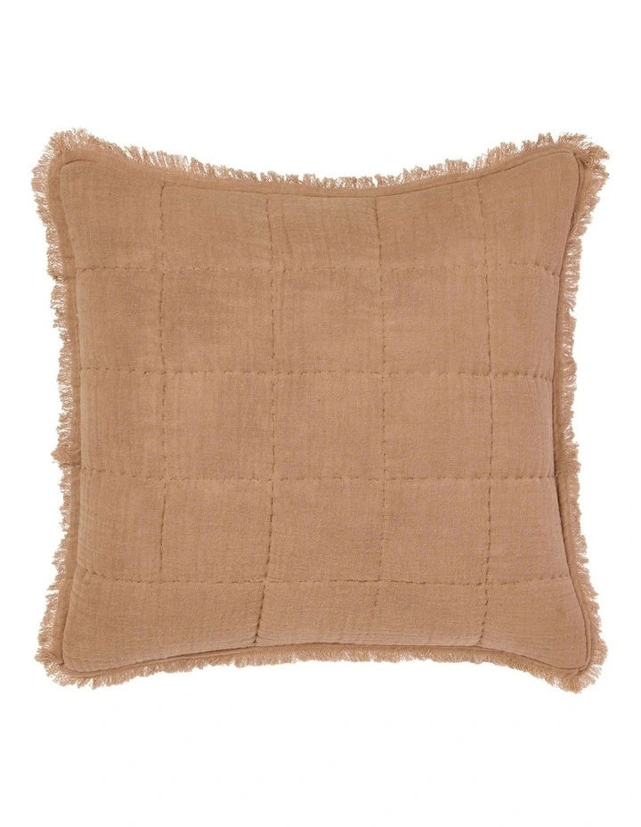 Bellbrae Cushion 48x48cm in Clay image 1