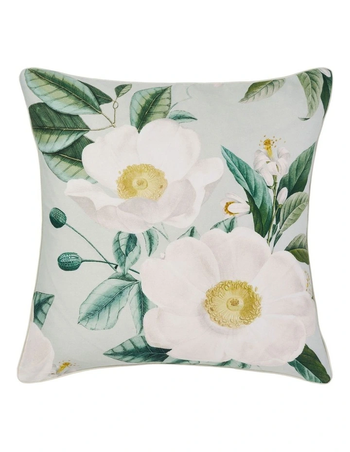 Loretta Cushion 48x48cm in Vanilla image 1
