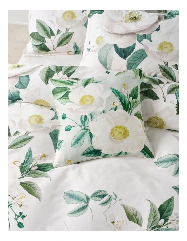 Loretta Cushion 48x48cm in Vanilla image 2