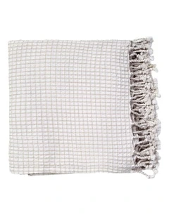 Lorne Throw in Oatmeal
