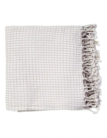 Lorne Throw in Oatmeal