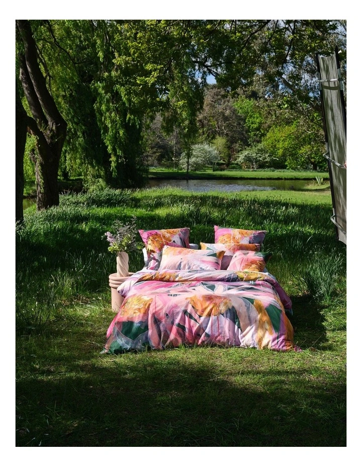 Echinacea Flowers Cushion 48x48cm in Pink image 3