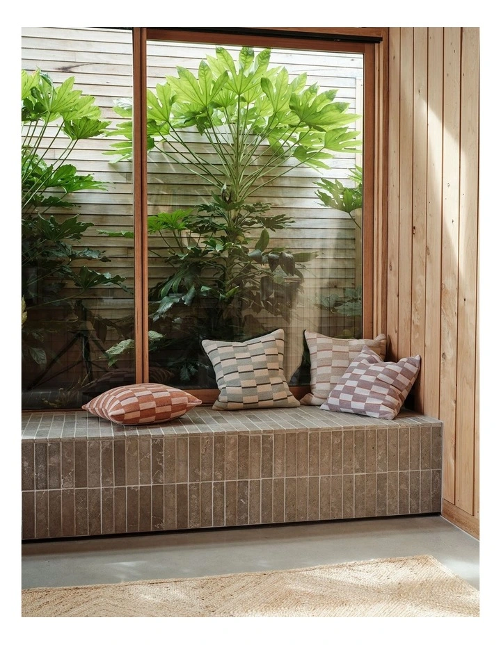 Longley Cotton Cushion 48x48cm in Multi image 3