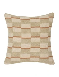 Longley Cotton Cushion 48x48cm in Taupe