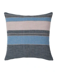 Leighton Cotton Cushion in Navy