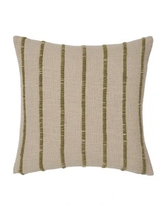 Elton Cotton Cushion 48x48cm in Olive