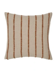 Elton Cotton Cushion 48x48cm in Ginger