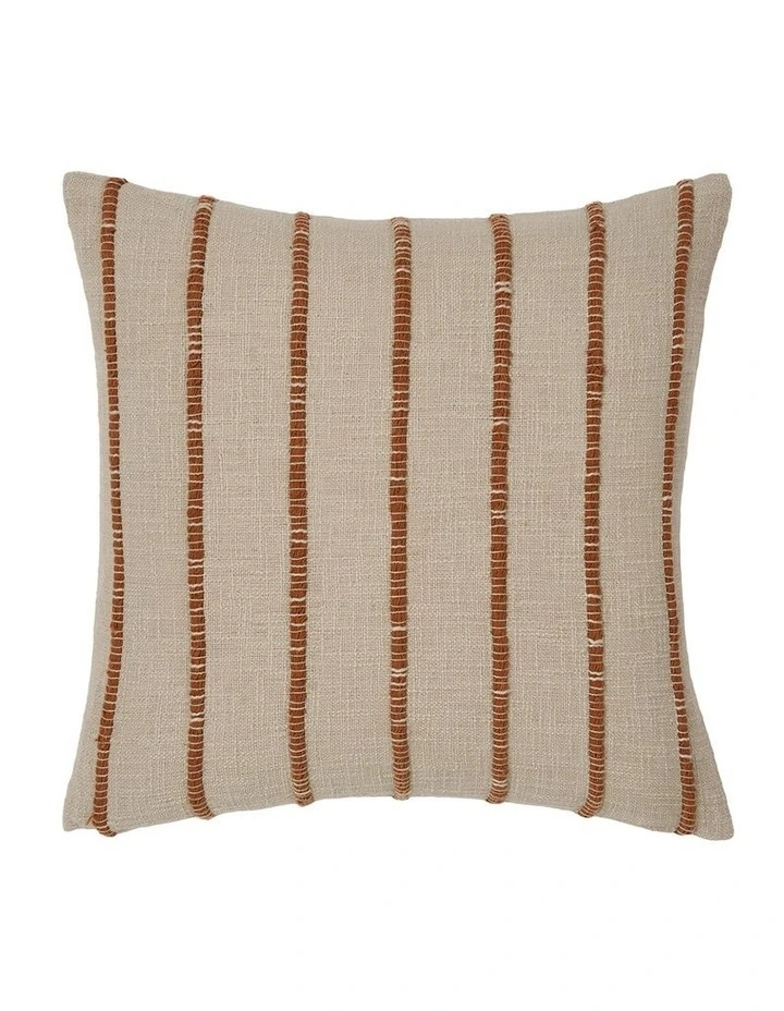 Elton Cotton Cushion 48x48cm in Ginger image 1