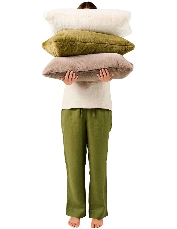 Evora Cushion 40x60cm in Mushroom image 3