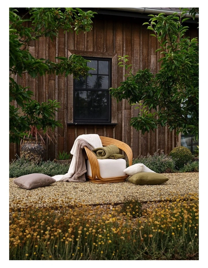 Evora Cushion 40x60cm in Mushroom image 4