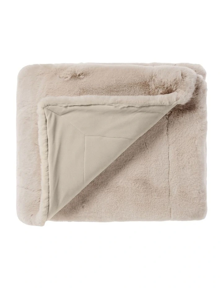 Donna Throw in Oatmeal image 1