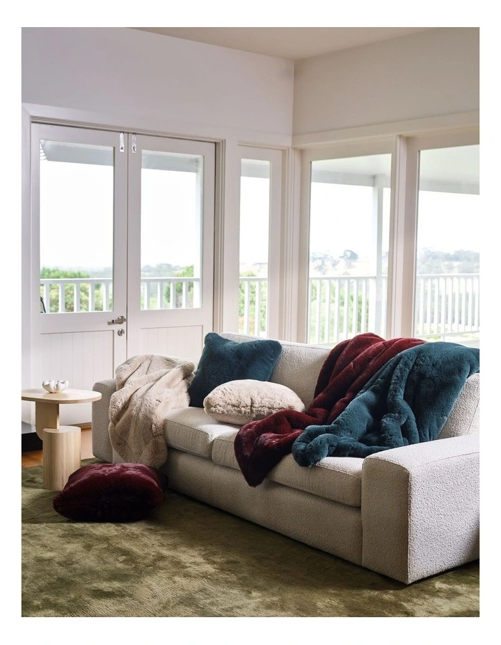 Donna Throw in Oatmeal image 4