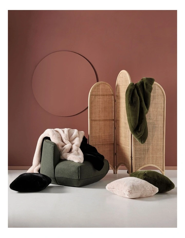 Donna Cushion 48x48cm in Olive image 2