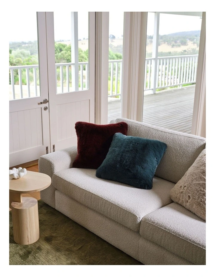 Donna Cushion 48x48cm in Teal image 3