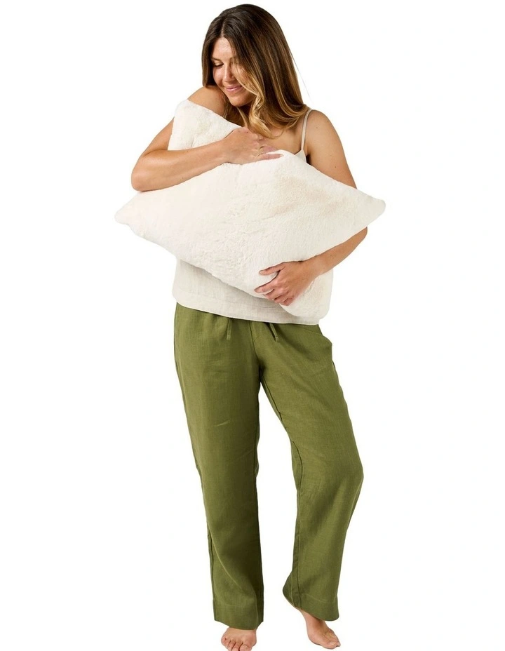 Evora Cushion 40x60cm in Vanilla image 2