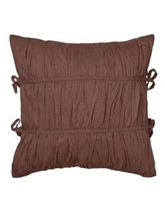 Layla Cushion 48x48cm In Chocolate