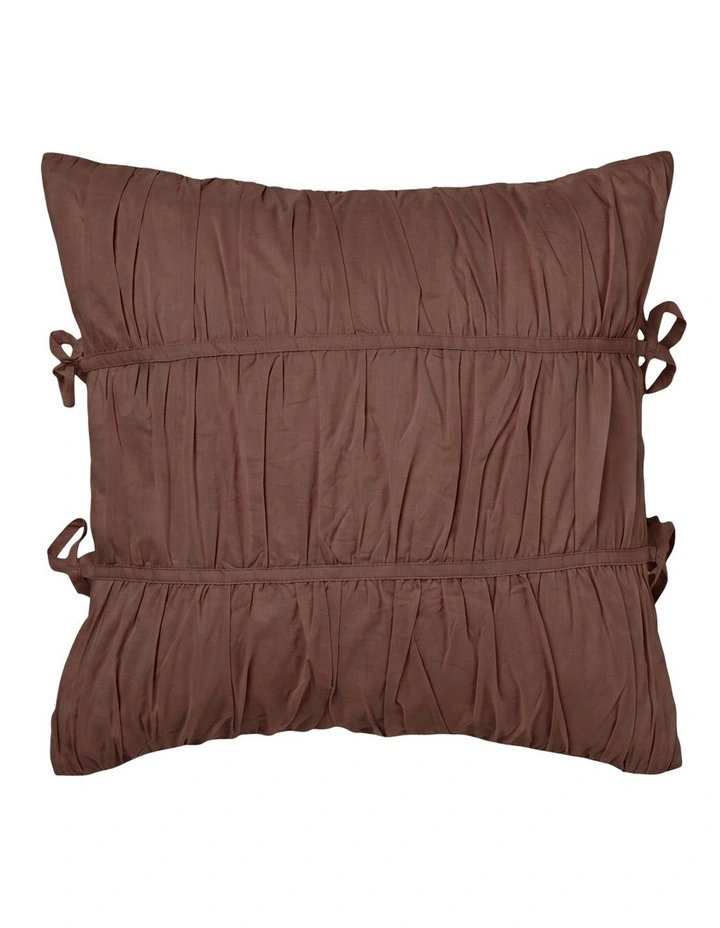 Layla Cushion 48x48cm In Chocolate image 1
