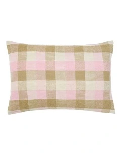 Bordeaux Cotton Cushion 40x60cm In Peony