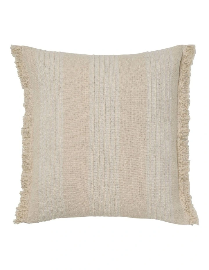 Sloan Cotton Cushion 48x48cm In Natural image 1