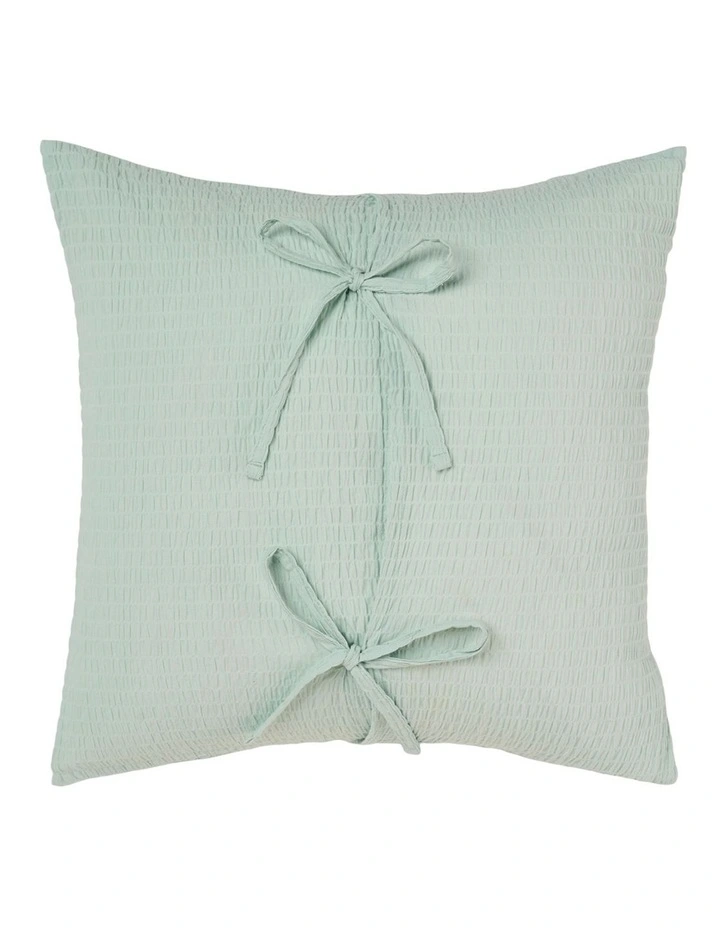 Manon Cotton Cushion 48x48cm In Clearwater image 2