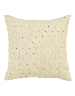 Nina Spot Cushion 48x48cm In Vanilla