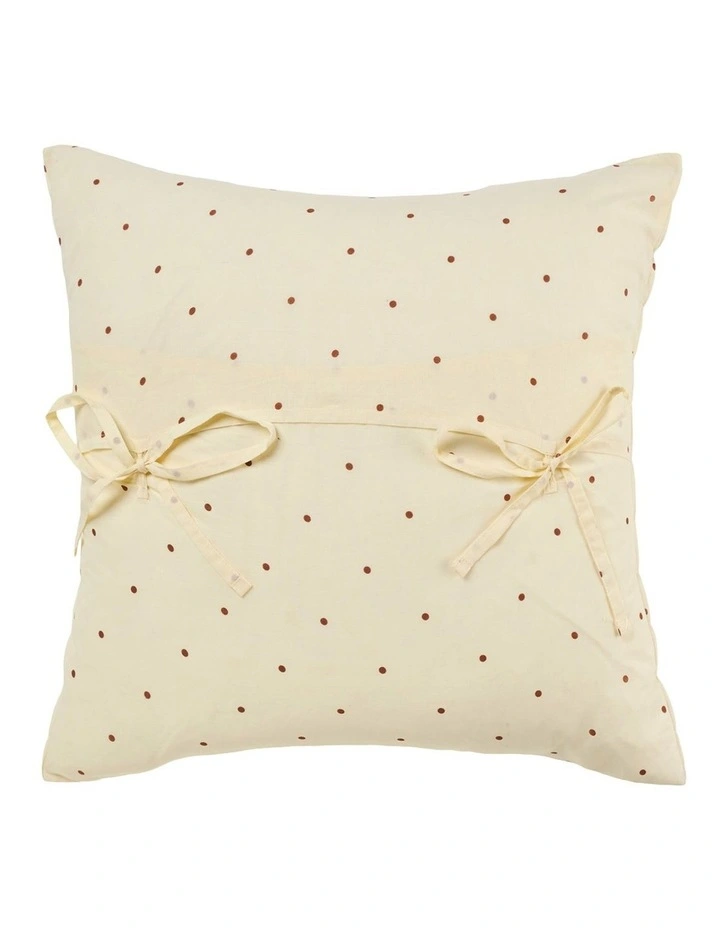 Nina Spot Cushion 48x48cm In Vanilla image 2