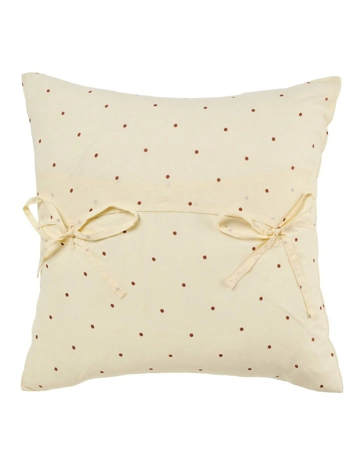 Nina Spot Cushion 48x48cm In Vanilla image 2