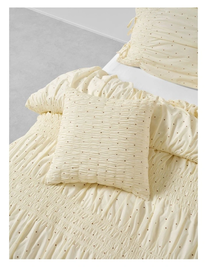 Nina Spot Cushion 48x48cm In Vanilla image 3