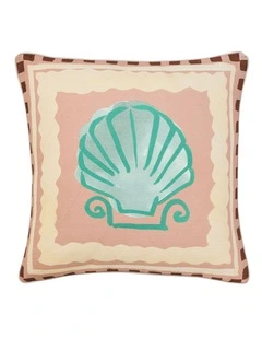 Oceana Cotton Cushion 48x48cm Shell