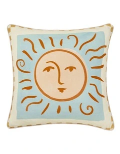 Oceana Cotton Cushion 48x48cm Sun