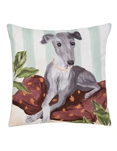 Kennel Club Cotton Cushion 48x48cm Greyhound