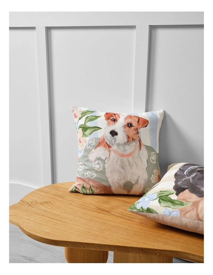 Kennel Club Cotton Cushion 48x48cm Jack Russell image 2