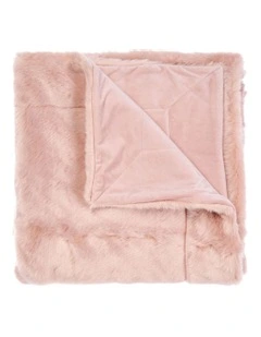 Selma Throw in Pink Salt