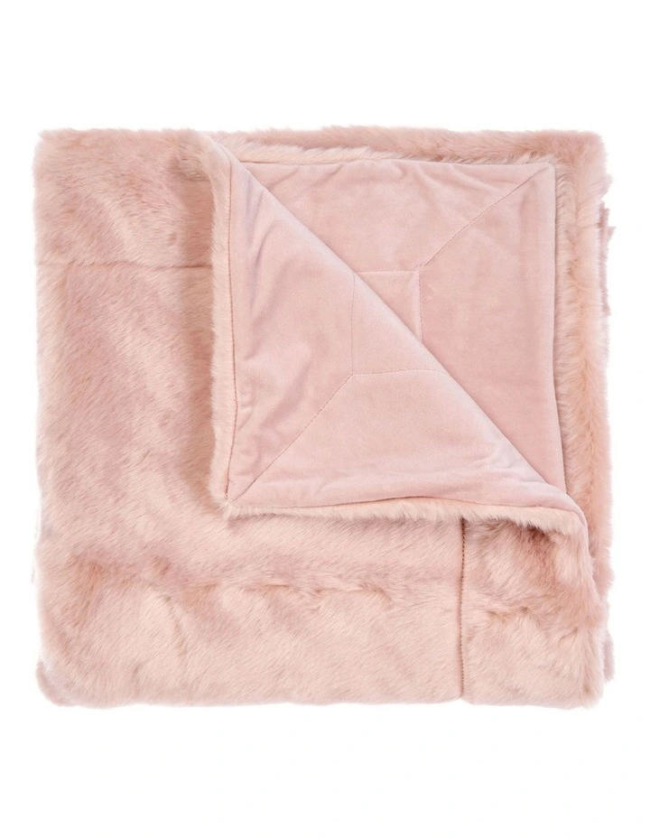 Selma Throw in Pink Salt image 1