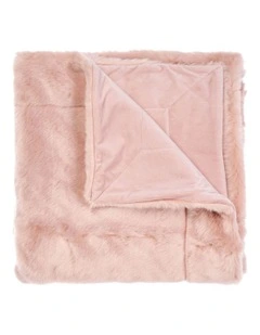 Selma Throw in Pink Salt
